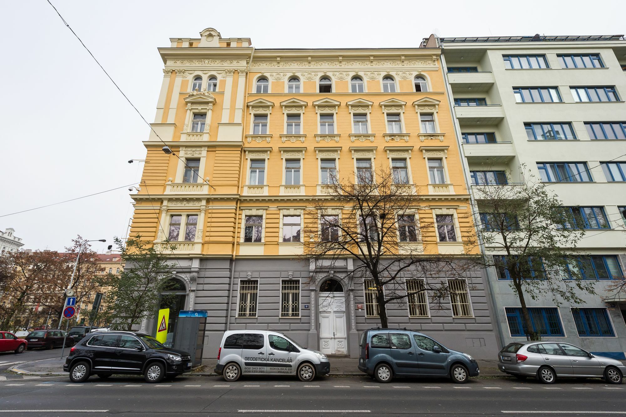 Apartment Sokolska Prag Exterior foto